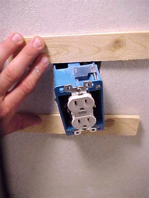 electric panel box repair|loose electrical box in wall.